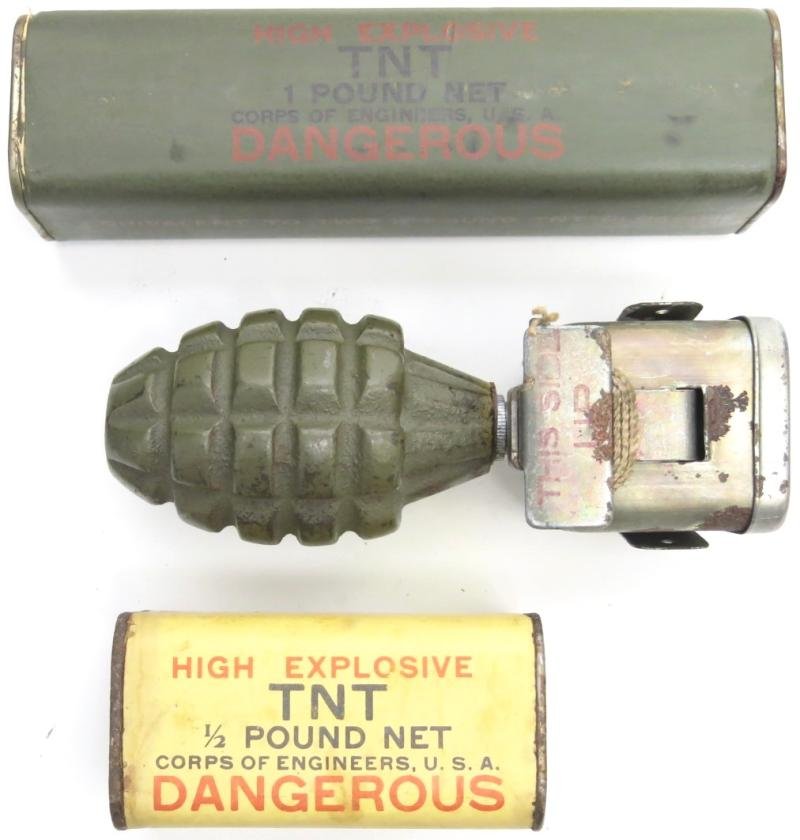 USA WWII Release Type Firing Device M1 Mint From Box 1944, Inert. — image 11