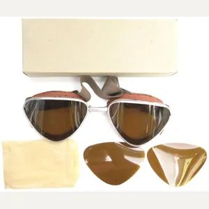 Italian WWII Pilot And German Wehrmacht Used Goggles Mint Untouched …