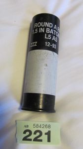 Rubber/Plastic Bullet The troubles Northern ireland