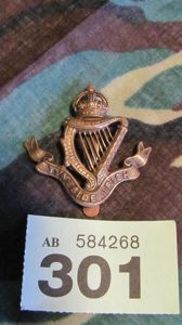 WW1 Tyneside Irish Cap Badge
