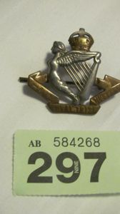 8th Kings Royal Irish Hussars Cap Badge