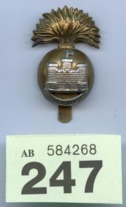 Royal Inniskilling Fusiliers Cap Badge