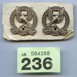 Irish Defence Forces Collar badges
