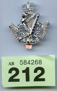 8th Kings Royal Liverpool ( Irish ) Cap Badge