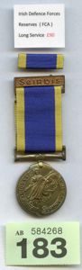 Irish Reserve Defence Force Long service medal