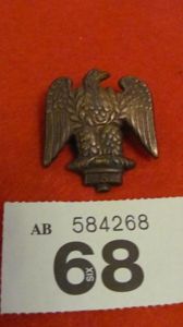 R Irish Fusilers Arm or Pouch Badge