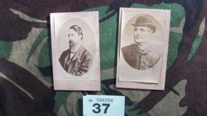 Rare Original Pair of cabinet Card's of The Phoenix Park …