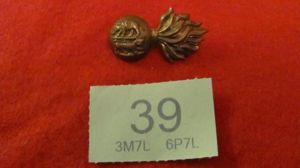 Royal Dublin Fusiliers Shoulder Title