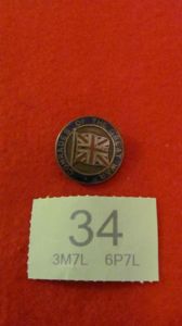 Comrades of the Great War Lapel Badge