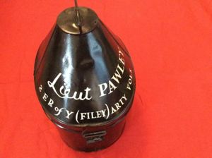 Victorian British Army Spiked Helmet tin