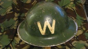 WW2 Irish Emergency Helmet 1939/45 Air Raid Warden