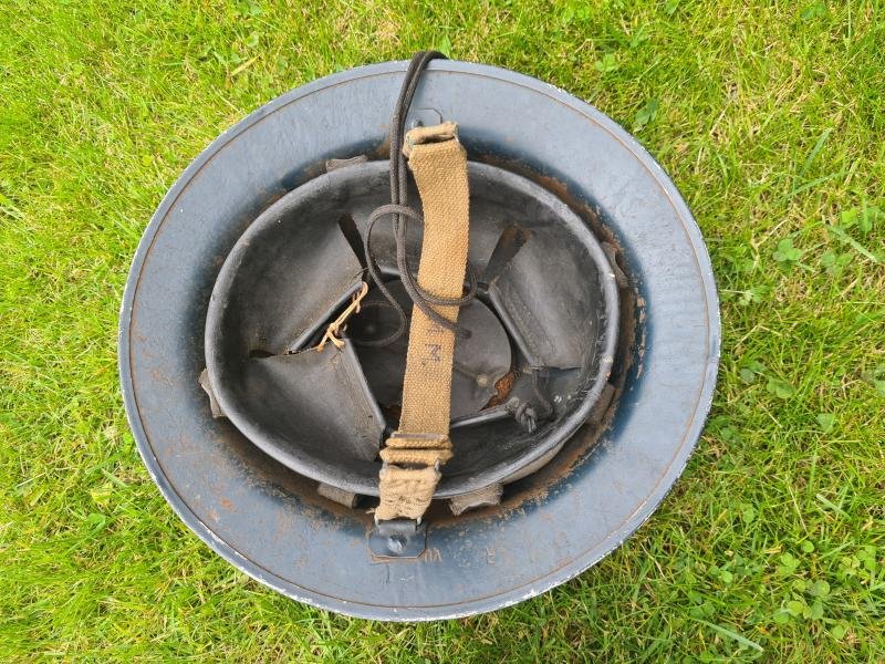Rare WW2 Police Inspectors Helmet 1940s — image 3
