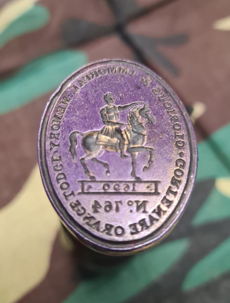 Original Orange Order Rubber Stamp — image 2