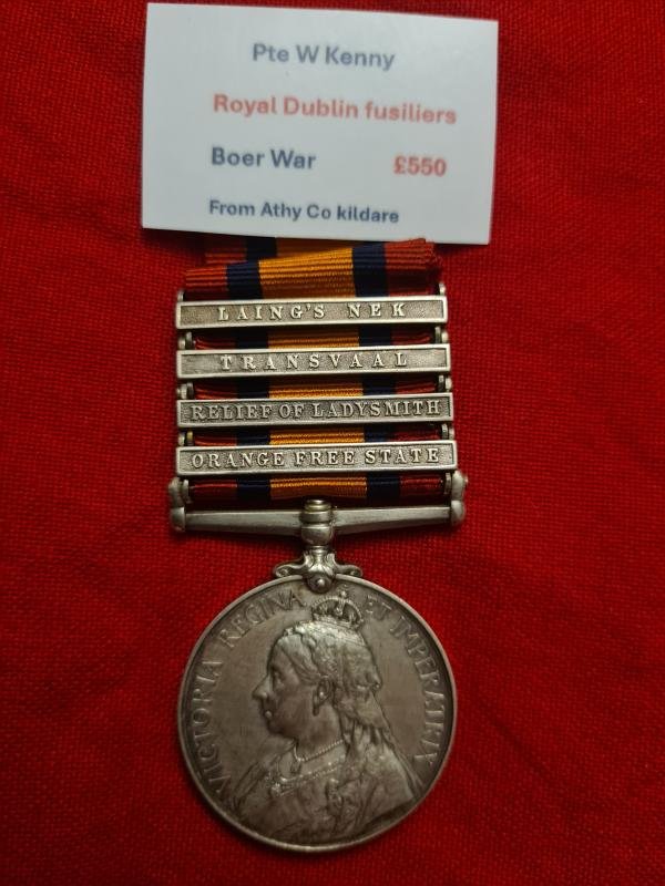 Pte W Kenny, Royal Dublin Fusiliers — image 2