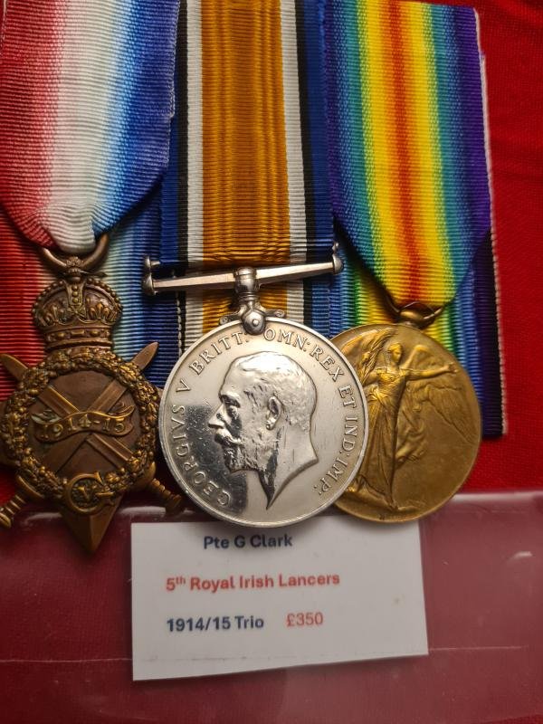 Pte G Clark 5th Royal Irish Lancers — image 2
