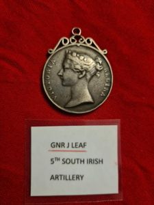 Indian General Service to Gnr J Lear 5th South Irish …