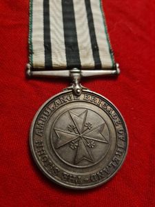 Rare St John's Ambulance Brigade of Ireland Medal