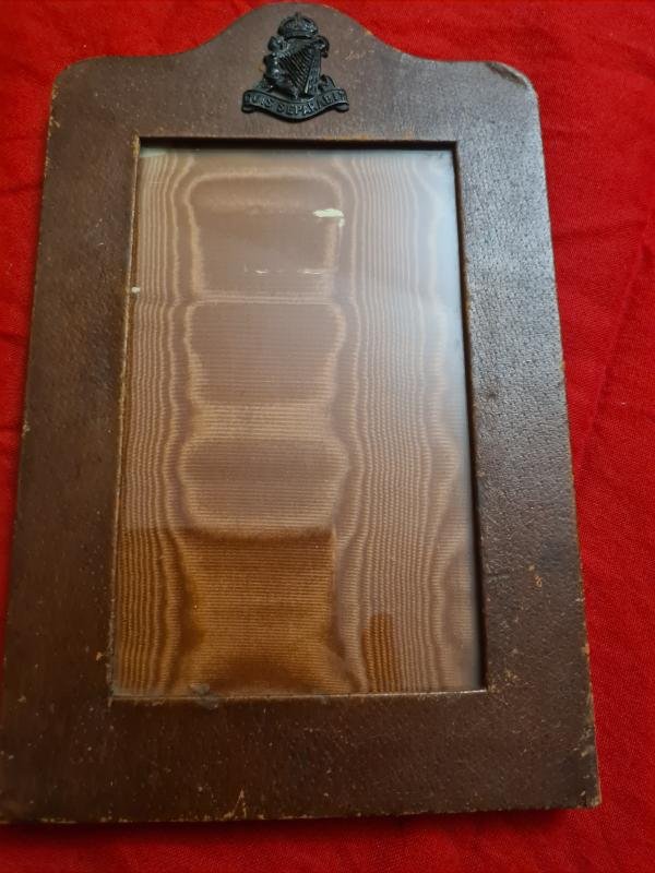 Royal Irish Rifles WW1 Officers Picture Frame — image 5