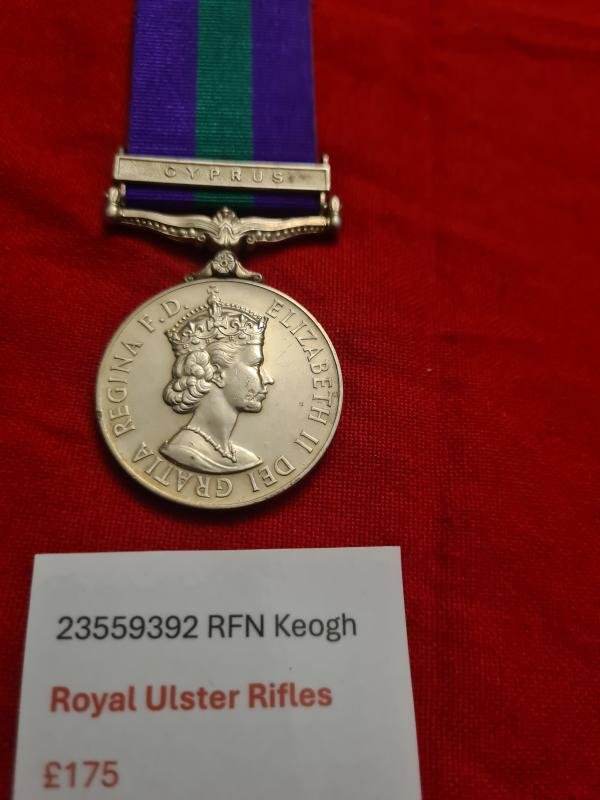 Royal Ulster Rifles, Rfm Keogh — image 3