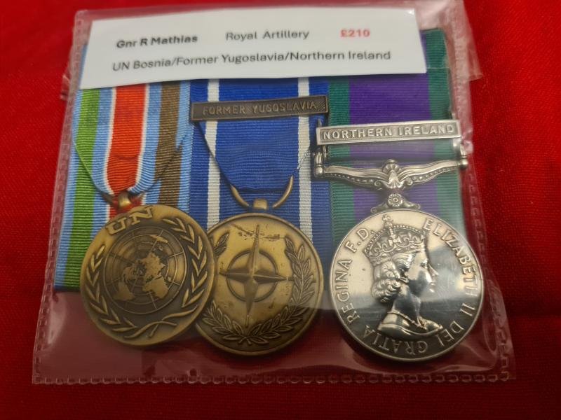 Northern Ireland group to Gnr Mathias — image 2