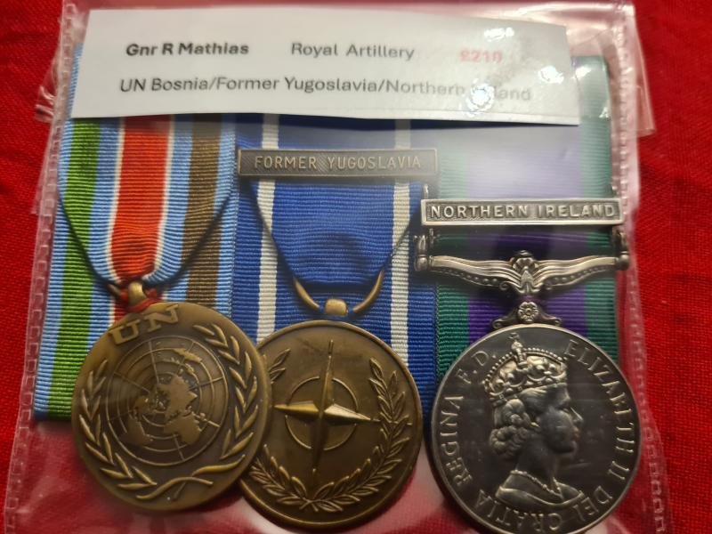 Northern Ireland group to Gnr Mathias — image 3