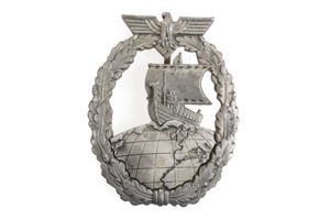 Kriegsmarine auxially cruiser badge – Schwerin Berlin