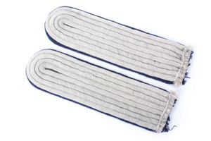 Matching Heer shoulderboards for a Leutnant der Sanitätstruppen