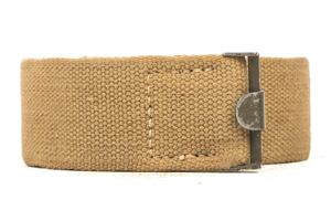 Unissued tropical webbing equipment belt size 90 marked REP 43