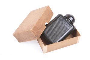 Rare boxed green bakelite Zeiler 4350 torch