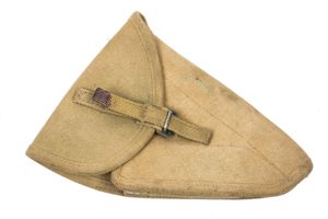 Canadian Browning Hi Power holster marked ZL&TD 1945