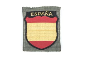 Rare Spanish volunteer sleeve shield