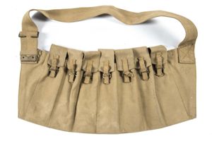 British Airborne Sten magazine bandoleer dated 1942