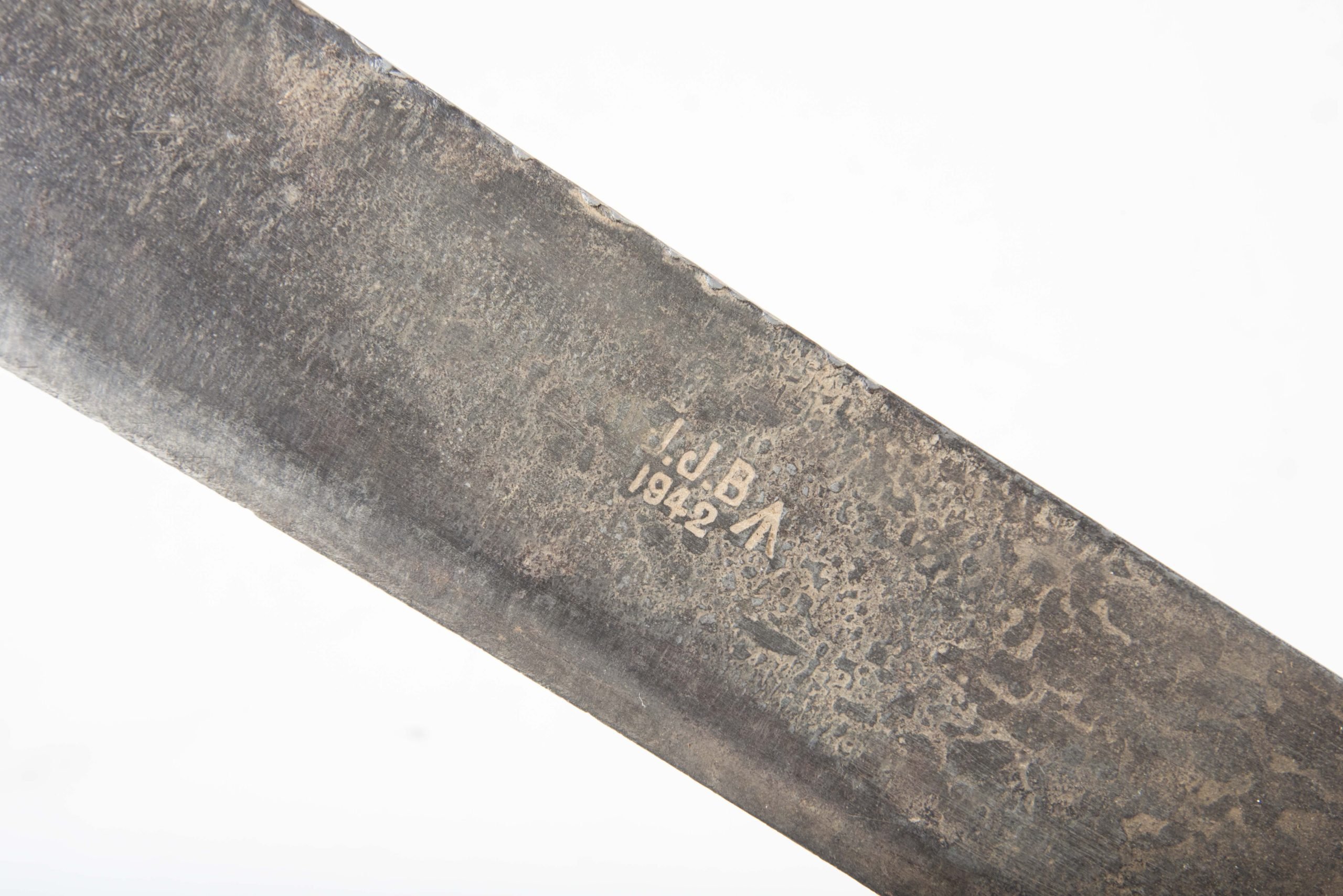 British Machete marked BLC 1943 and JJB 1942 — image 6