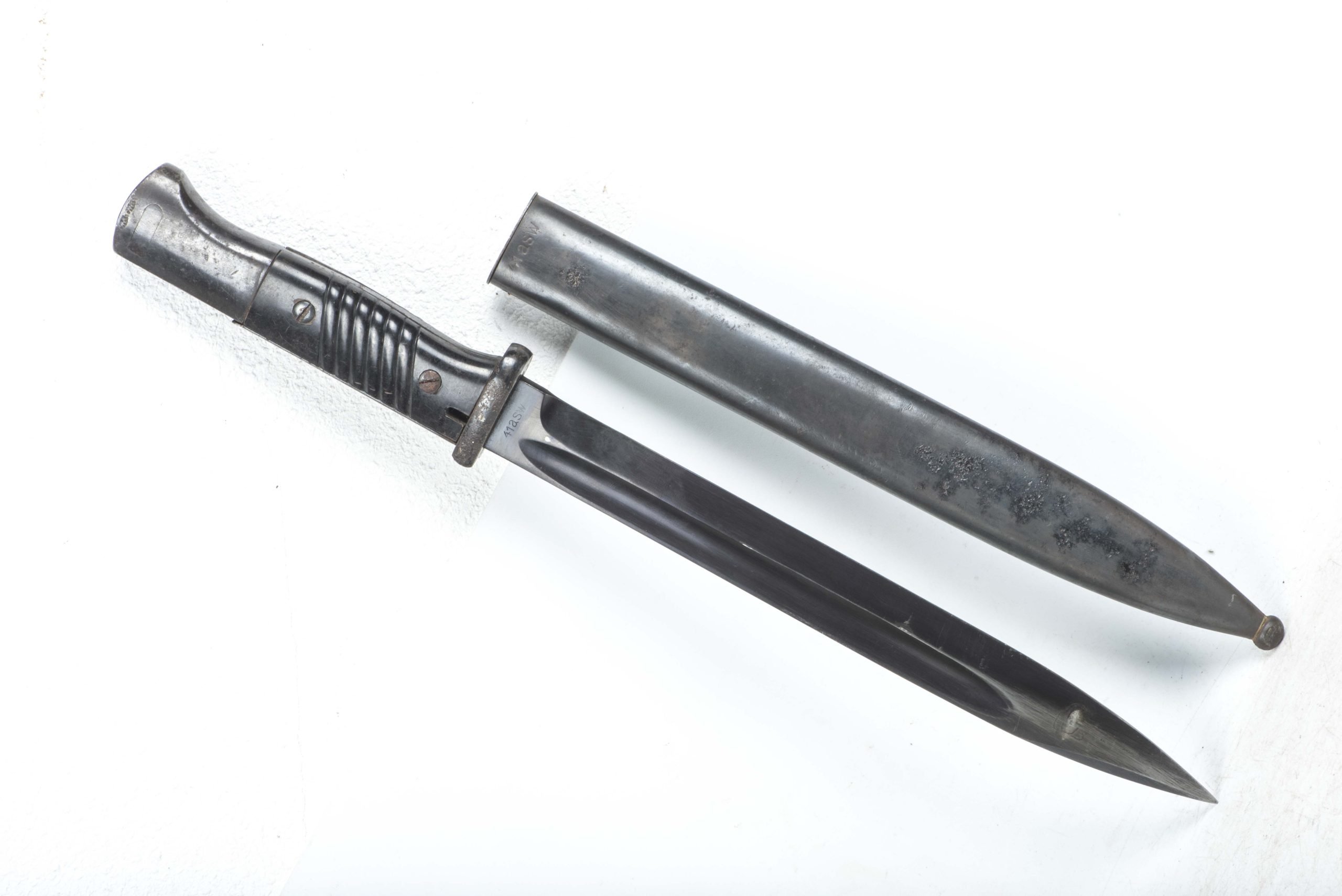 Matching K98 bayonet marked 41 asw — image 2
