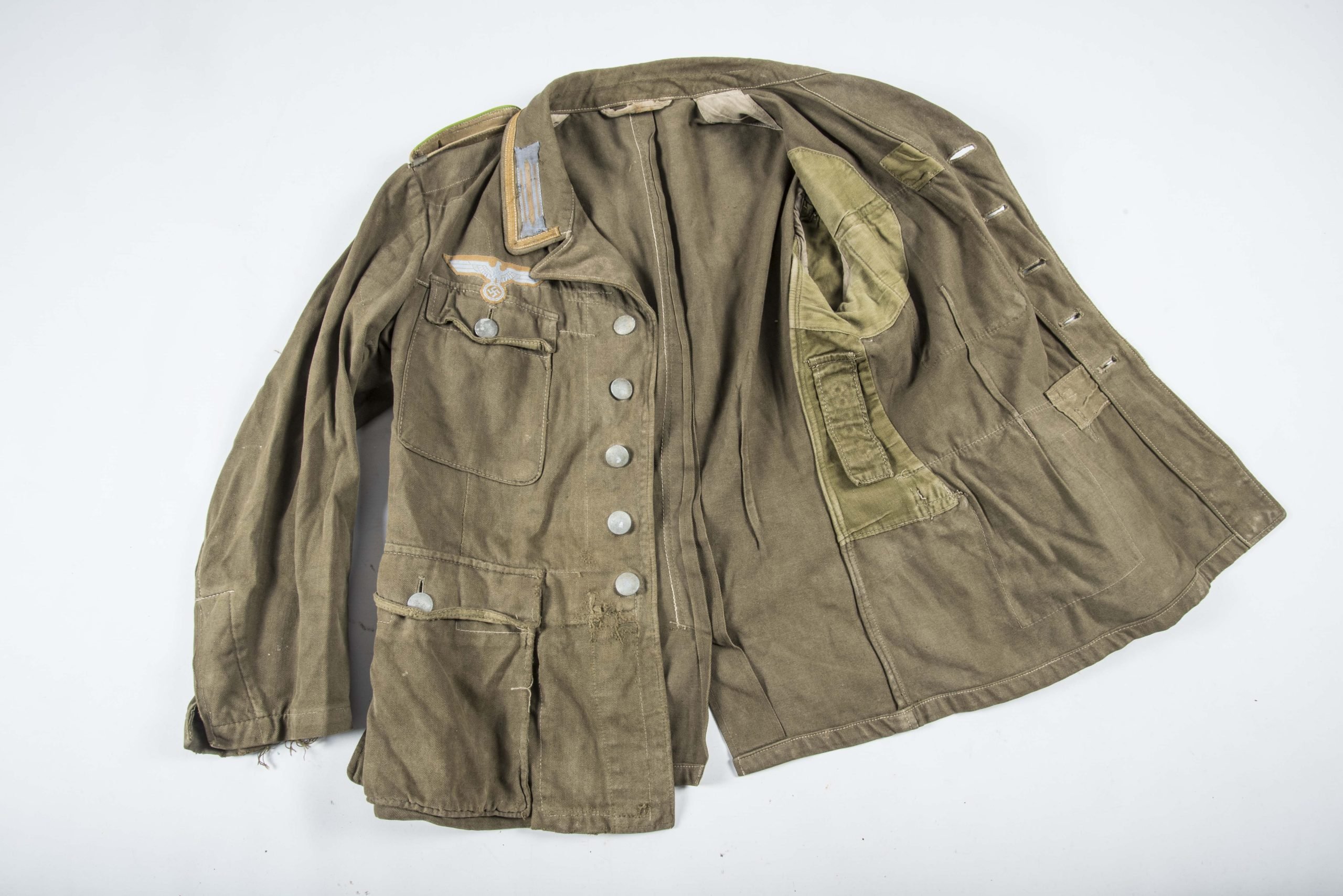 Heer NCO tropical field blouse for a Feldwebel der Panzergrenadiere — image 24