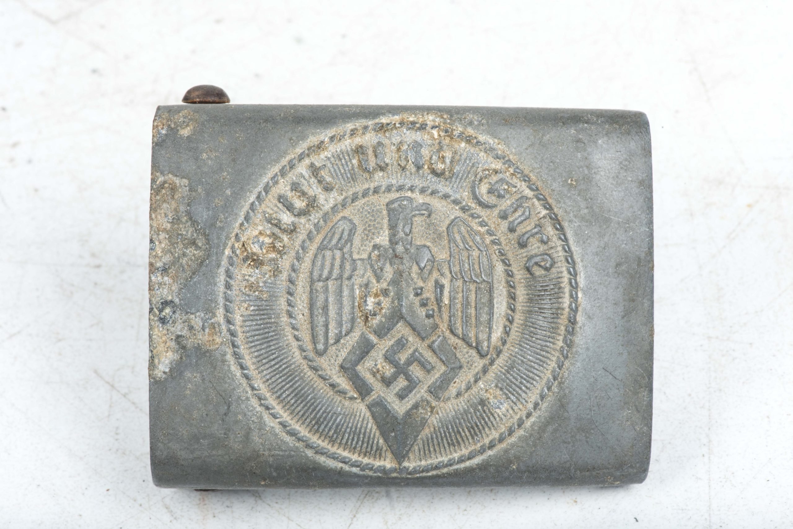 Hitlerjugend belt set with zinc injection moulded buckle marked RZM M4/39 — image 5