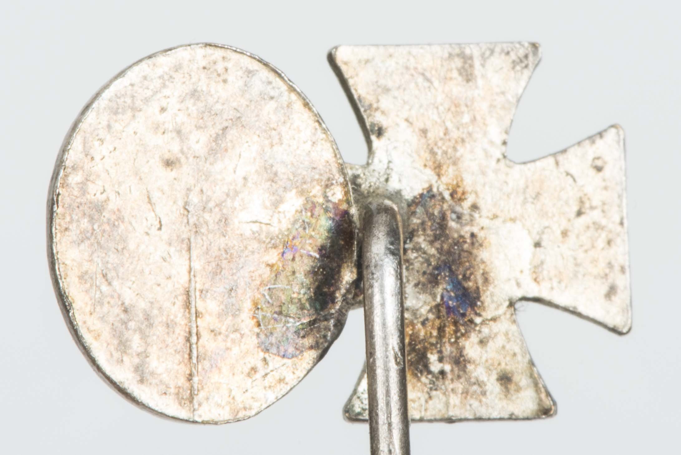 Iron Cross first class and Silver Wound Badge stickpin — image 4