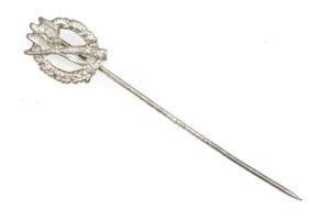 Infantry assault badge stickpin