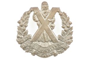 Canadian Capbadge Queens Own Cameron Highlanders of Canada regiment
