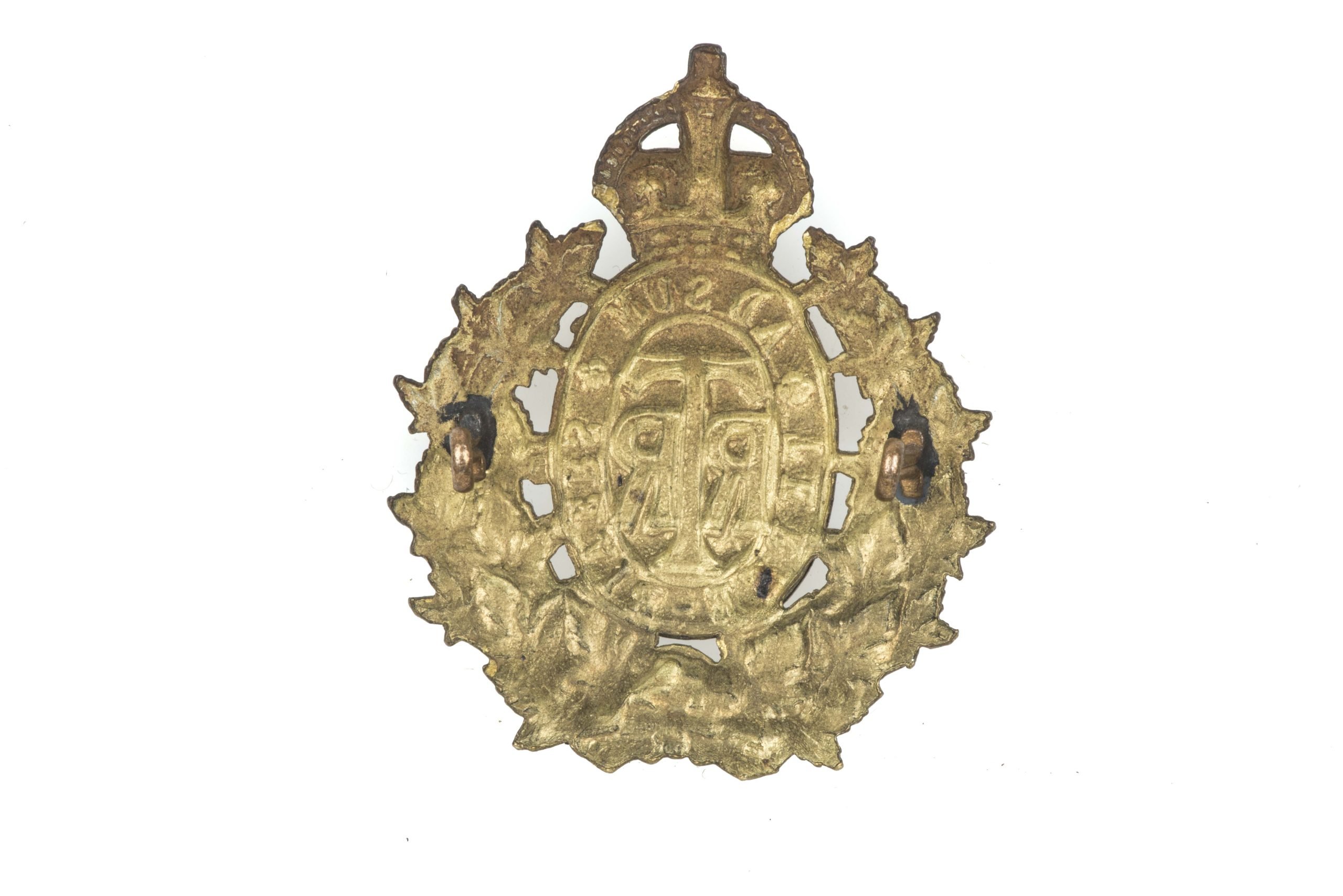 Canadian capbadge Three Rivers regiment — image 2