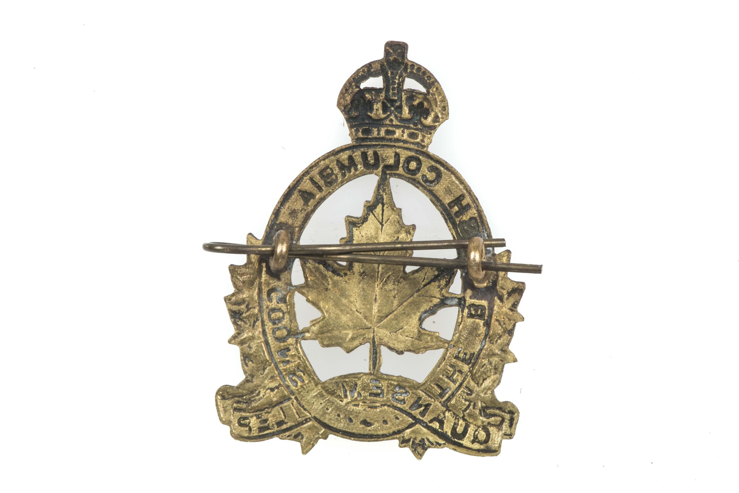 Canadian capbadge The British columbian Dragoons regiment — image 2