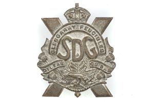 Canadian capbadge Stormont Dundas Glengarry Highlanders