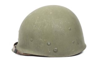 US M1C paratrooper helmet liner by Westinghouse