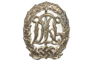 Silver DRL sport badge by Wernstein, Jena