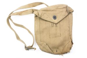 US Thompson ammunition pouch marked British Made 1943