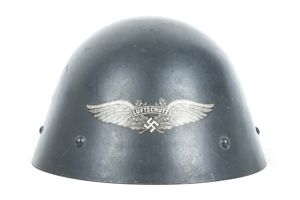 Czech reissued Luftschütz helmet