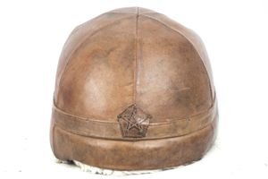 Rare Japanese IJA army winter tanker helmet