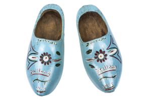 Holland 1945 wooden clogs