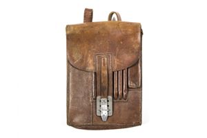 Pre war light brown mapcase E. 37