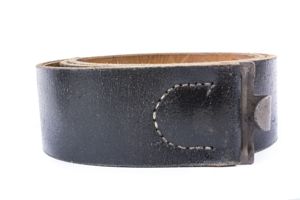 Unissued leather equipment belt